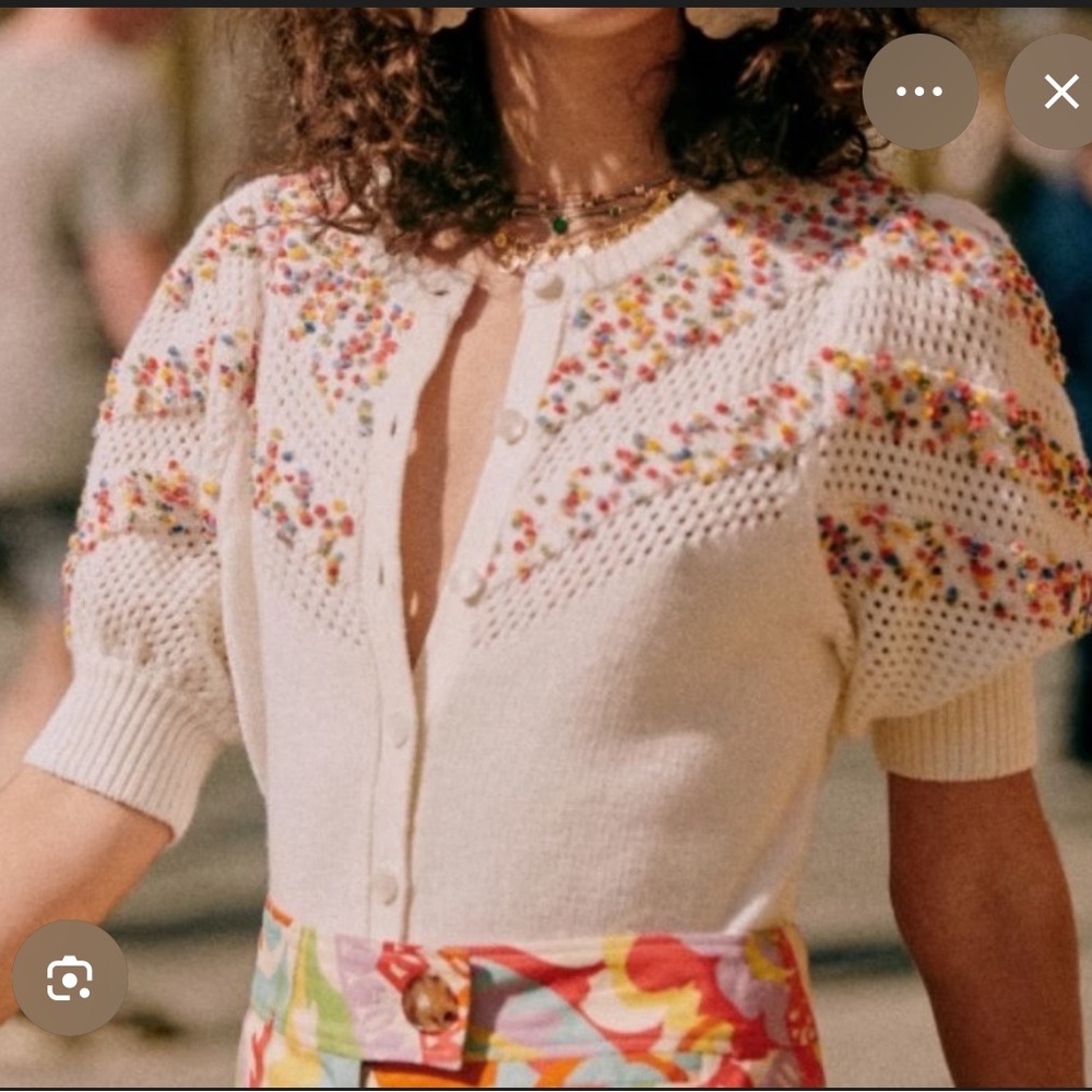 Sezane Joyce knit cardigan